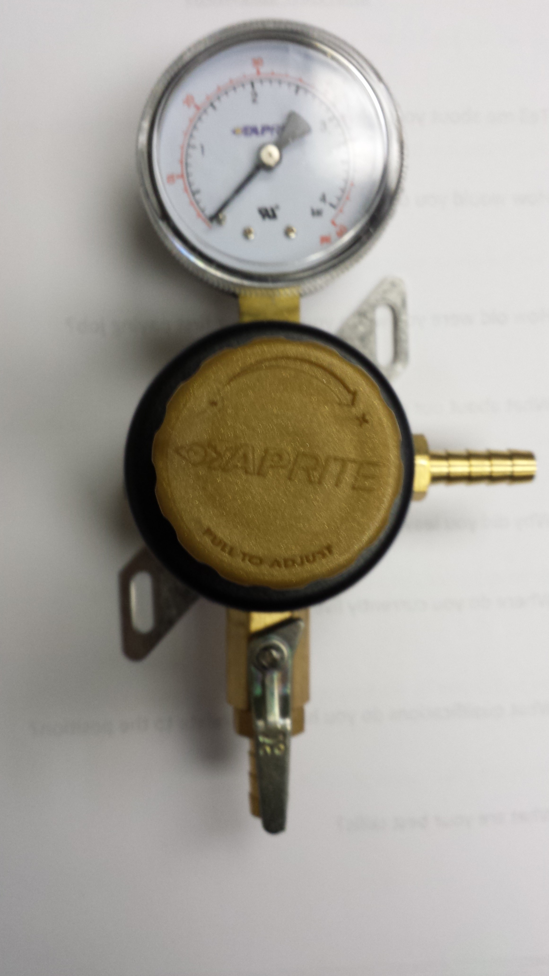 Taprite Secondary CO2 Regulator - Maurer Sales